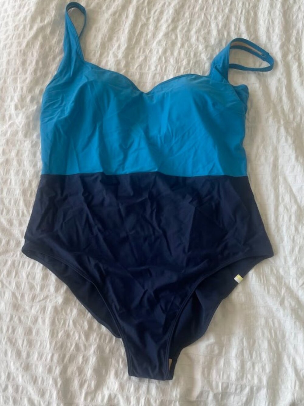 Summersalt Seascape Sweetheart One Piece Bathingsuit Size 22 Blue
